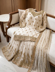 Nikah Glow Sharara Shirt Pakistani