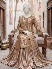Golden Royal Shirt Sharara & Engagements