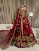 Signature Bridal Maxci Gown With Iner & Shaleema