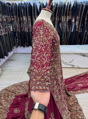 Pakistani Premium Wedding Farshi Shirt
