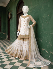 Nikah Glow Sharara Shirt Pakistani