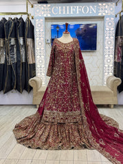 Pakistani Premium Wedding Farshi Shirt