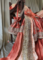 Rest Orange Sharara Shirt Dupatta