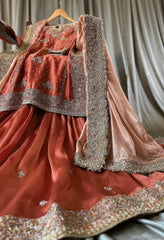 Rest Orange Sharara Shirt Dupatta