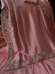 pink colour ka lahnga