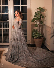 Luxury waleema Back Tail Lehenga Choli :