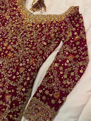 Designer Farshi Lehenga A-Line Shirt Zero Work :